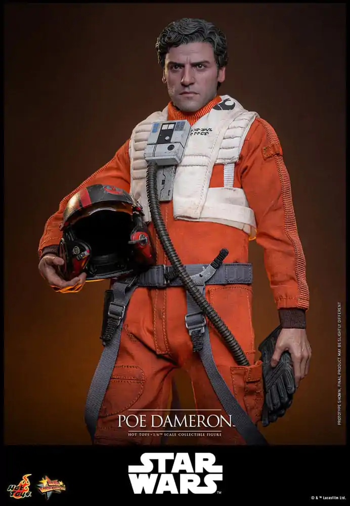 Star Wars Actionfigur 1/6 Poe Dameron 30 cm Produktfoto