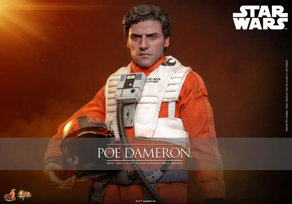 Star Wars Actionfigur 1/6 Poe Dameron 30 cm Produktfoto