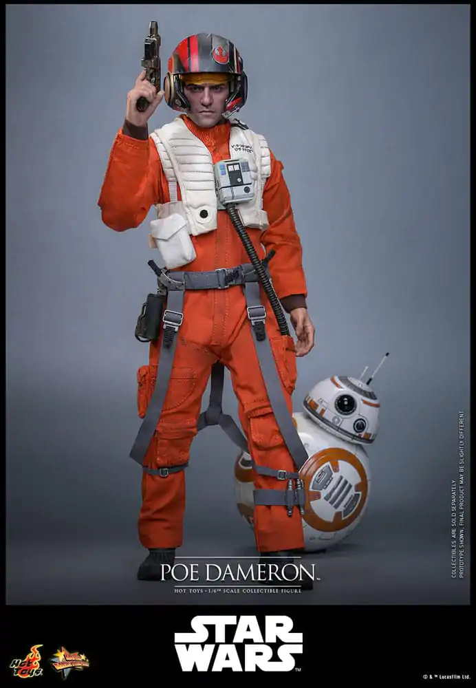 Star Wars Actionfigur 1/6 Poe Dameron 30 cm Produktfoto