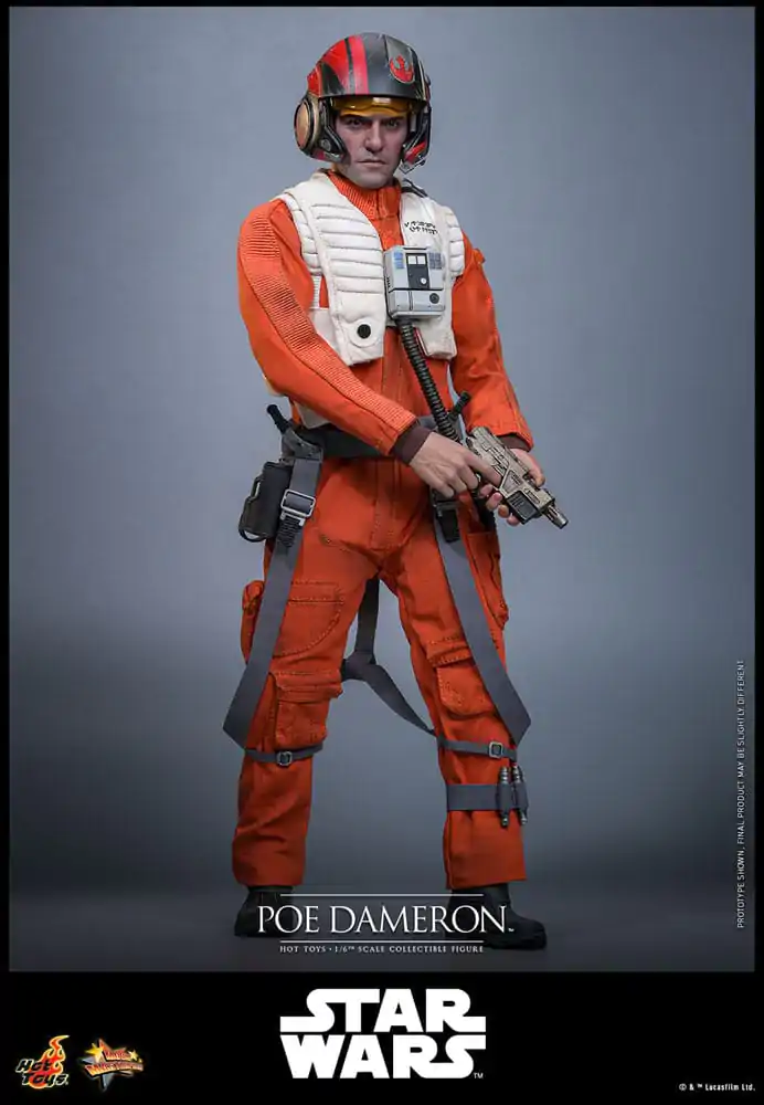Star Wars Actionfigur 1/6 Poe Dameron 30 cm Produktfoto