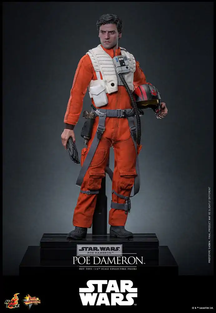 Star Wars Actionfigur 1/6 Poe Dameron 30 cm Produktfoto