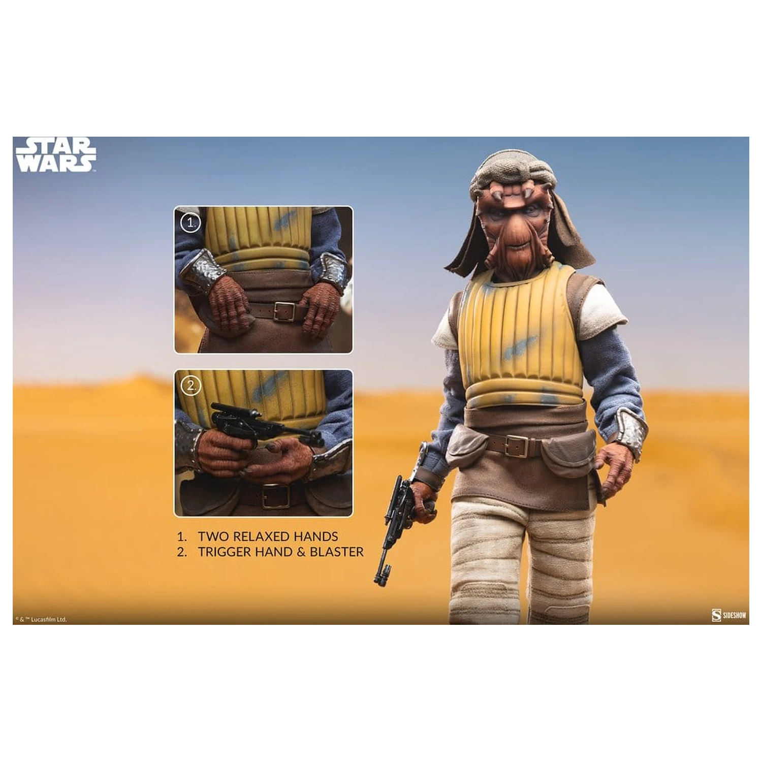 Star Wars Actionfigur 1/6 Vizam 32 cm Produktfoto
