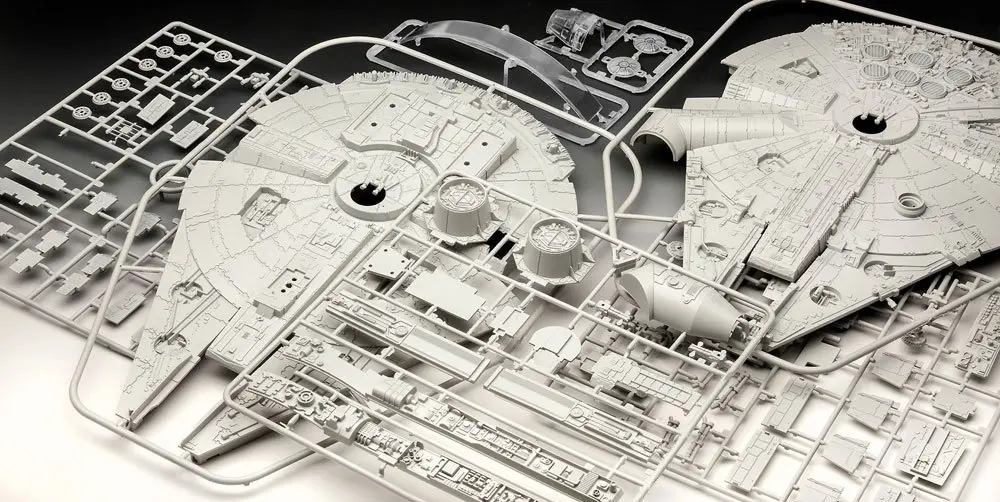 Star Wars Modellbausatz 1/72 Millennium Falcon 38 cm termékfotó