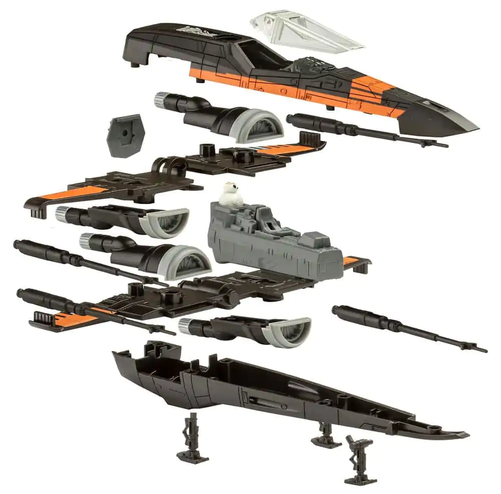 Star Wars Model Kit 1/78 Poe's X-Wing Fighter 22 cm Produktfoto