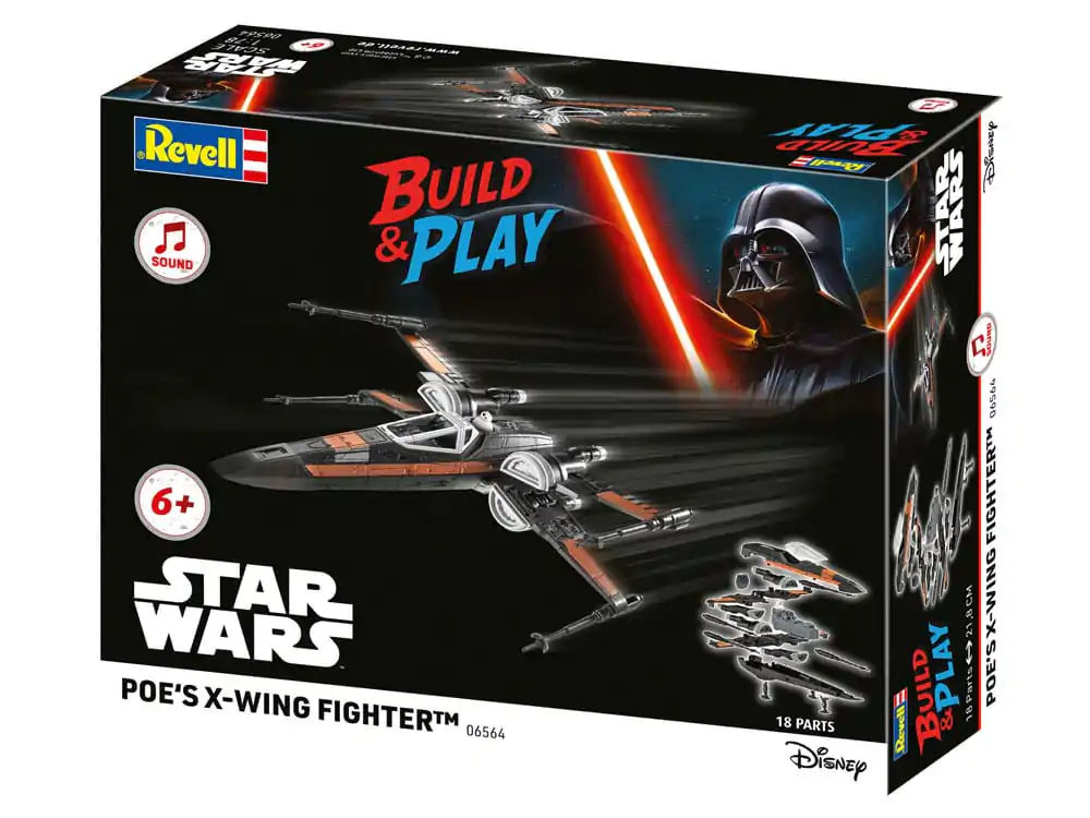 Star Wars Model Kit 1/78 Poe's X-Wing Fighter 22 cm Produktfoto