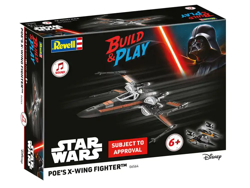 Star Wars Model Kit 1/78 Poe's X-Wing Fighter 22 cm Produktfoto