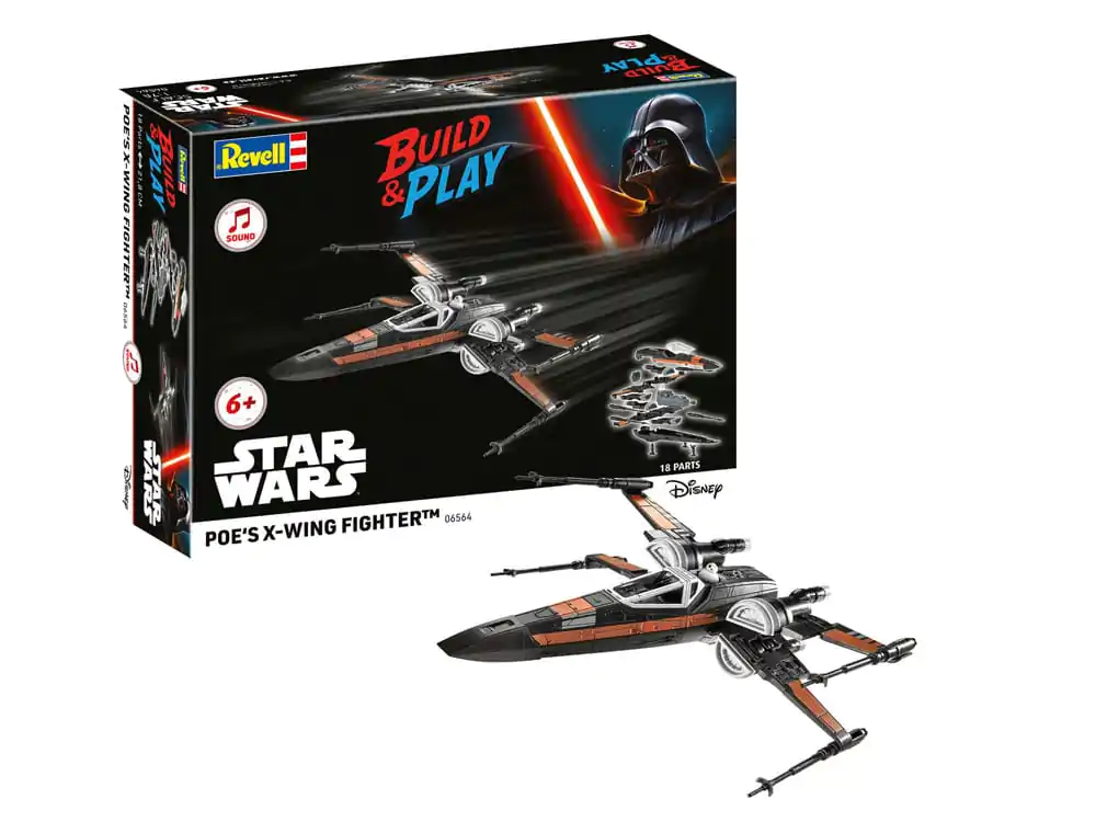 Star Wars Model Kit 1/78 Poe's X-Wing Fighter 22 cm Produktfoto