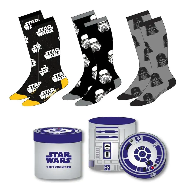 Star Wars 3er-Pack Socken für Erwachsene termékfotó