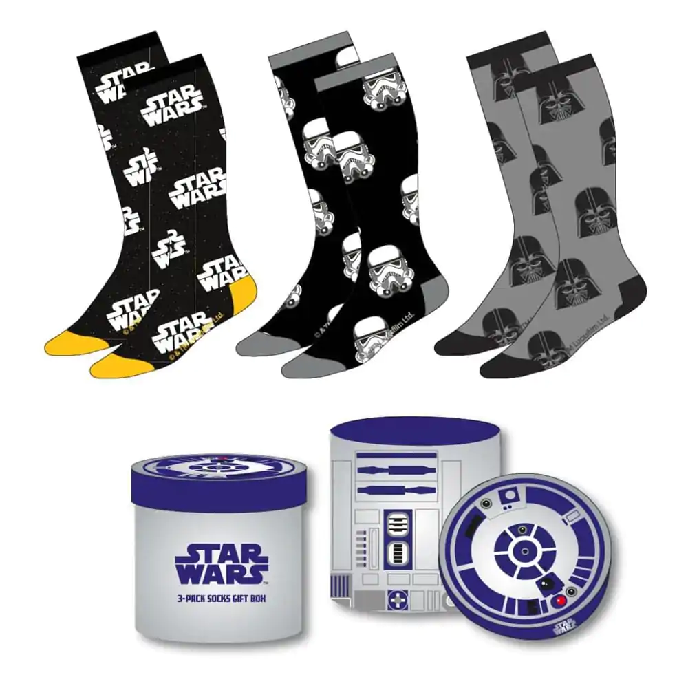 Star Wars Socken 3er-Pack 38-45 termékfotó