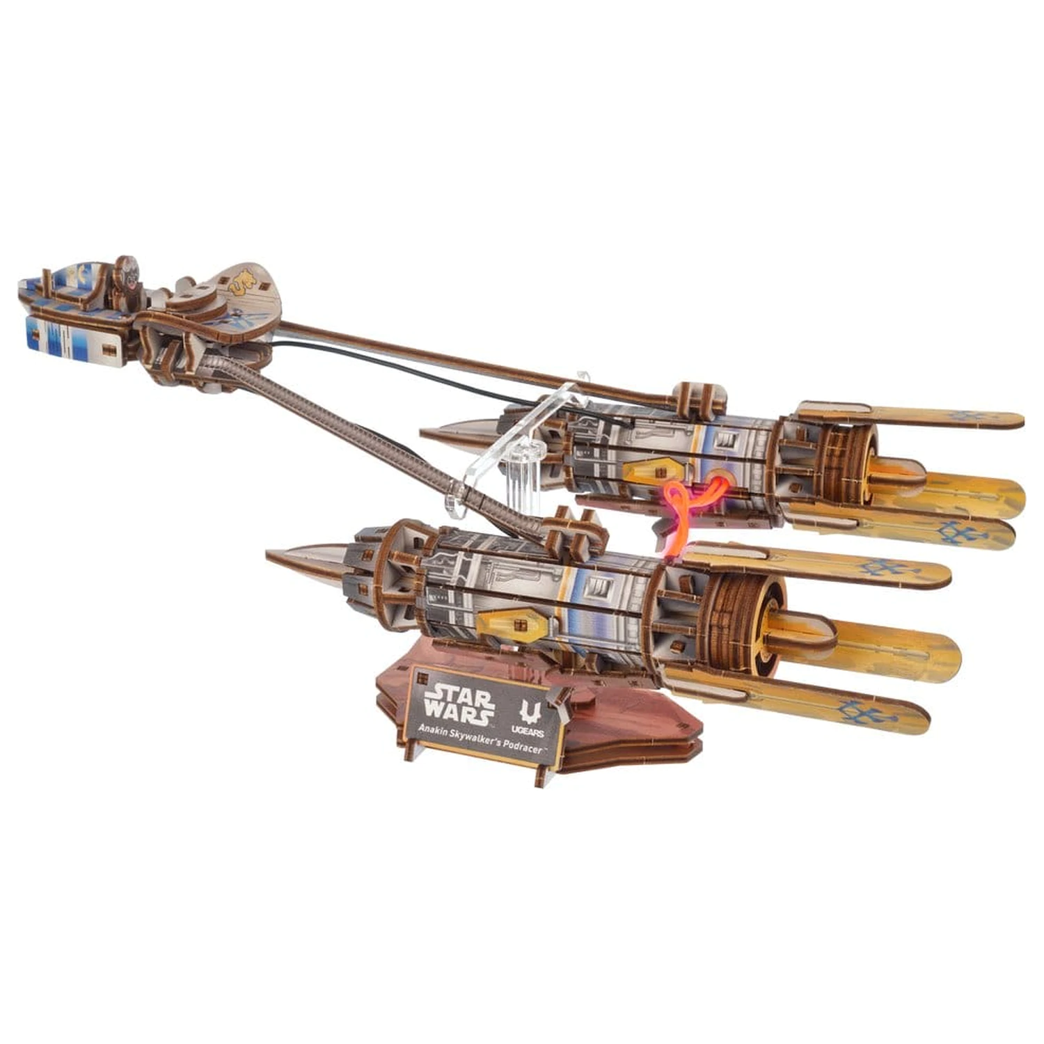 Star Wars 3D Holzpuzzle Anakin Skywalker's Podracer Produktfoto
