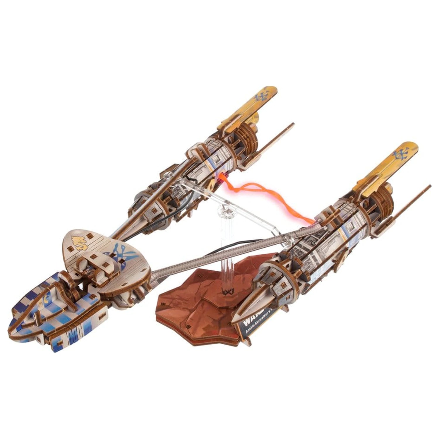 Star Wars 3D Holzpuzzle Anakin Skywalker's Podracer Produktfoto