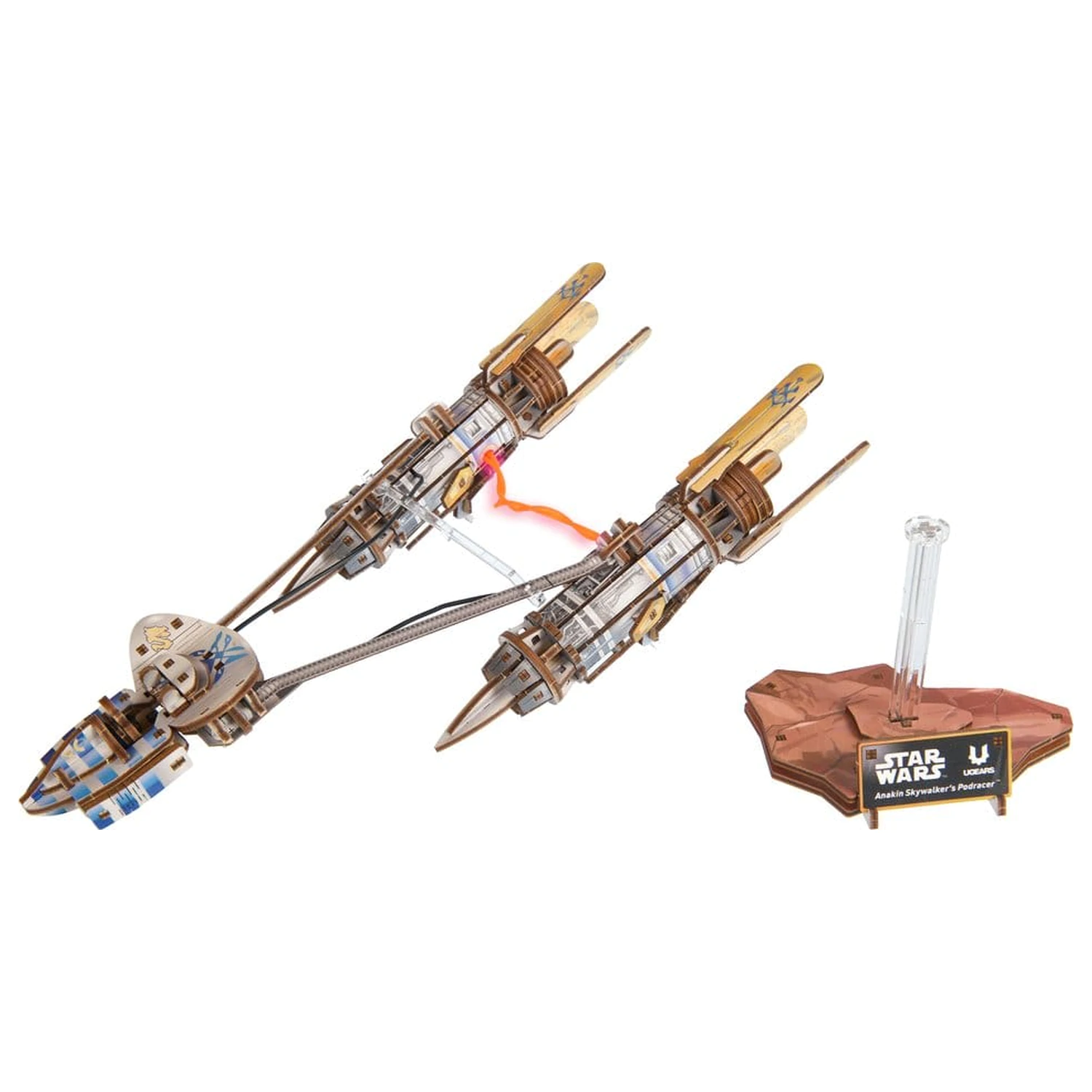 Star Wars 3D Holzpuzzle Anakin Skywalker's Podracer Produktfoto