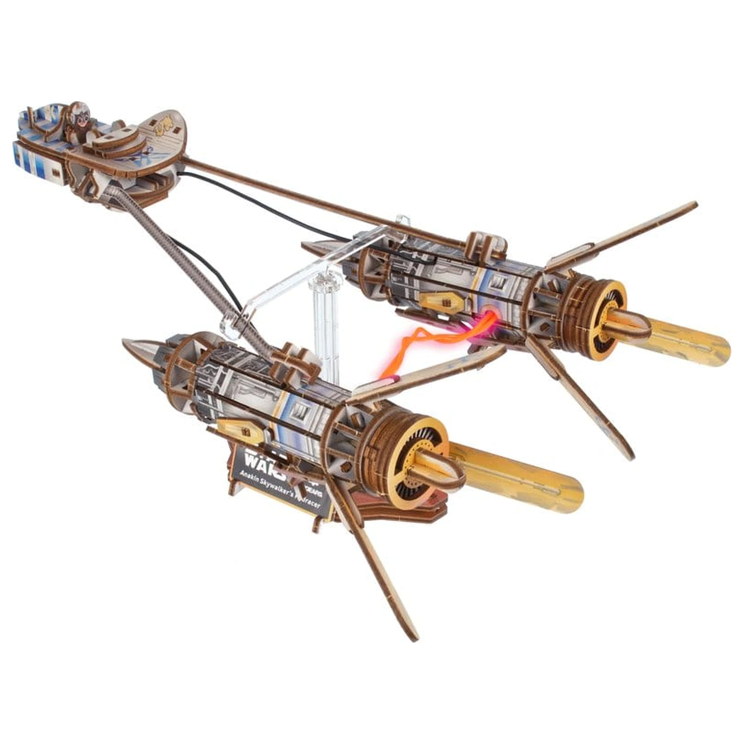 Star Wars 3D Holzpuzzle Anakin Skywalker's Podracer Produktfoto