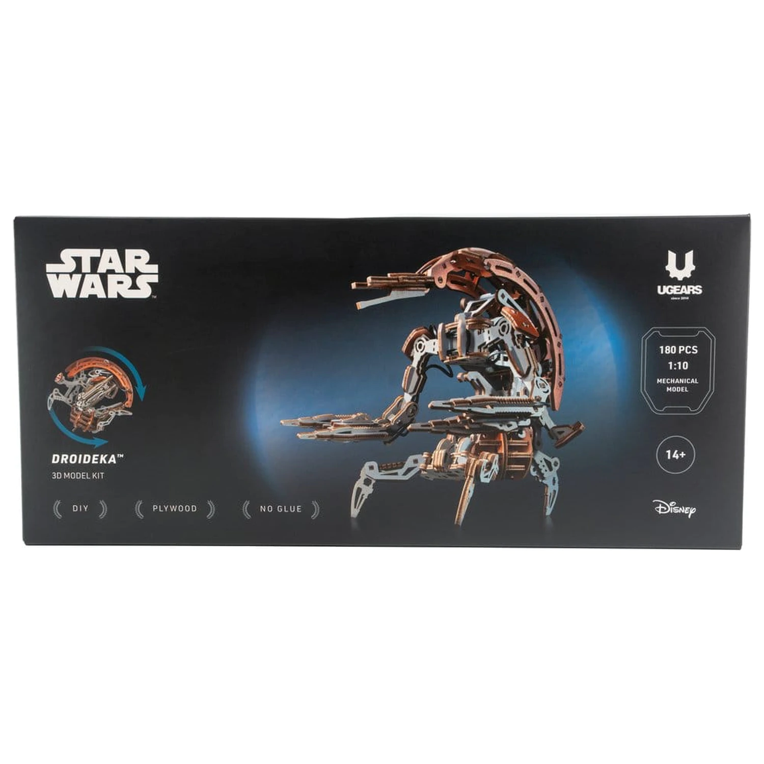 Star Wars 3D Holzpuzzle Droideka Produktfoto