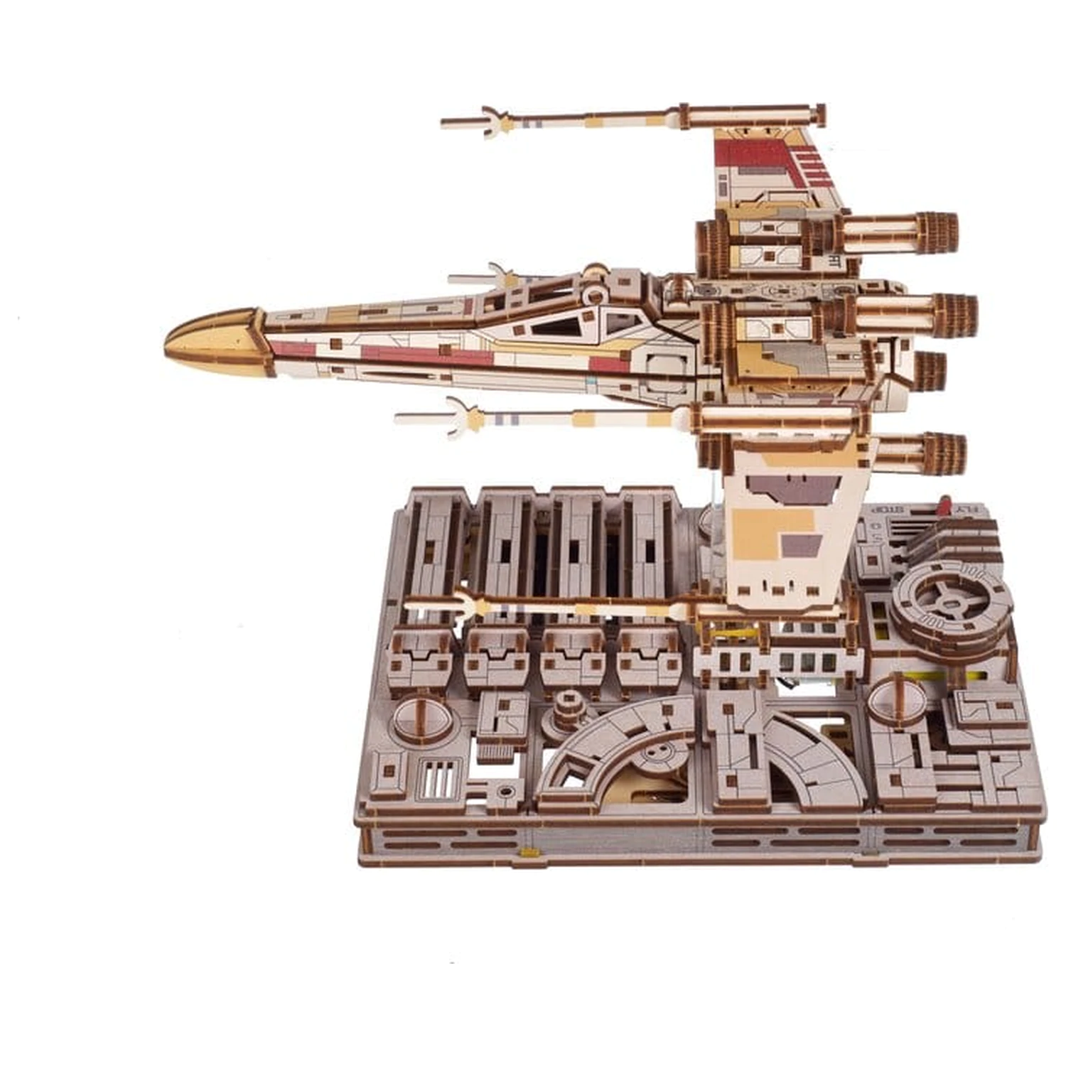 Star Wars 3D Holzpuzzle Luke Skywalker's X-Wing Starfighter Produktfoto
