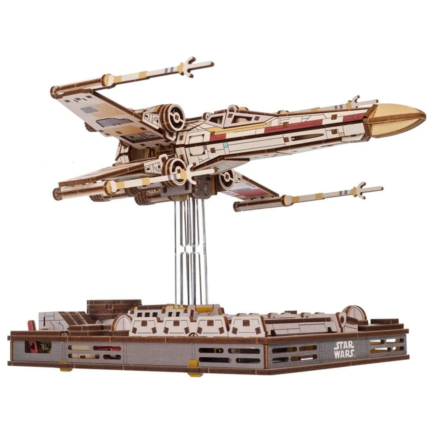 Star Wars 3D Holzpuzzle Luke Skywalker's X-Wing Starfighter Produktfoto