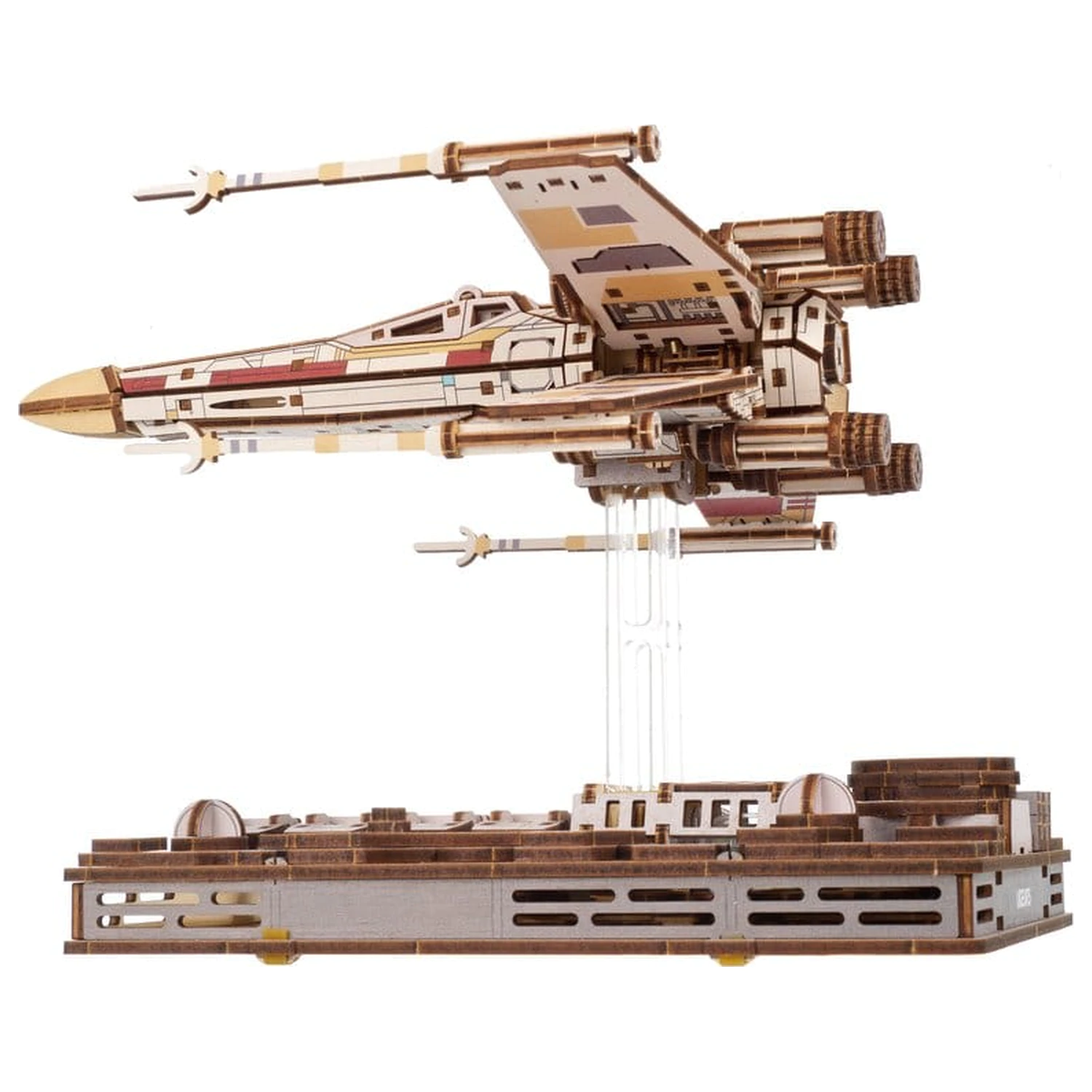 Star Wars 3D Holzpuzzle Luke Skywalker's X-Wing Starfighter Produktfoto