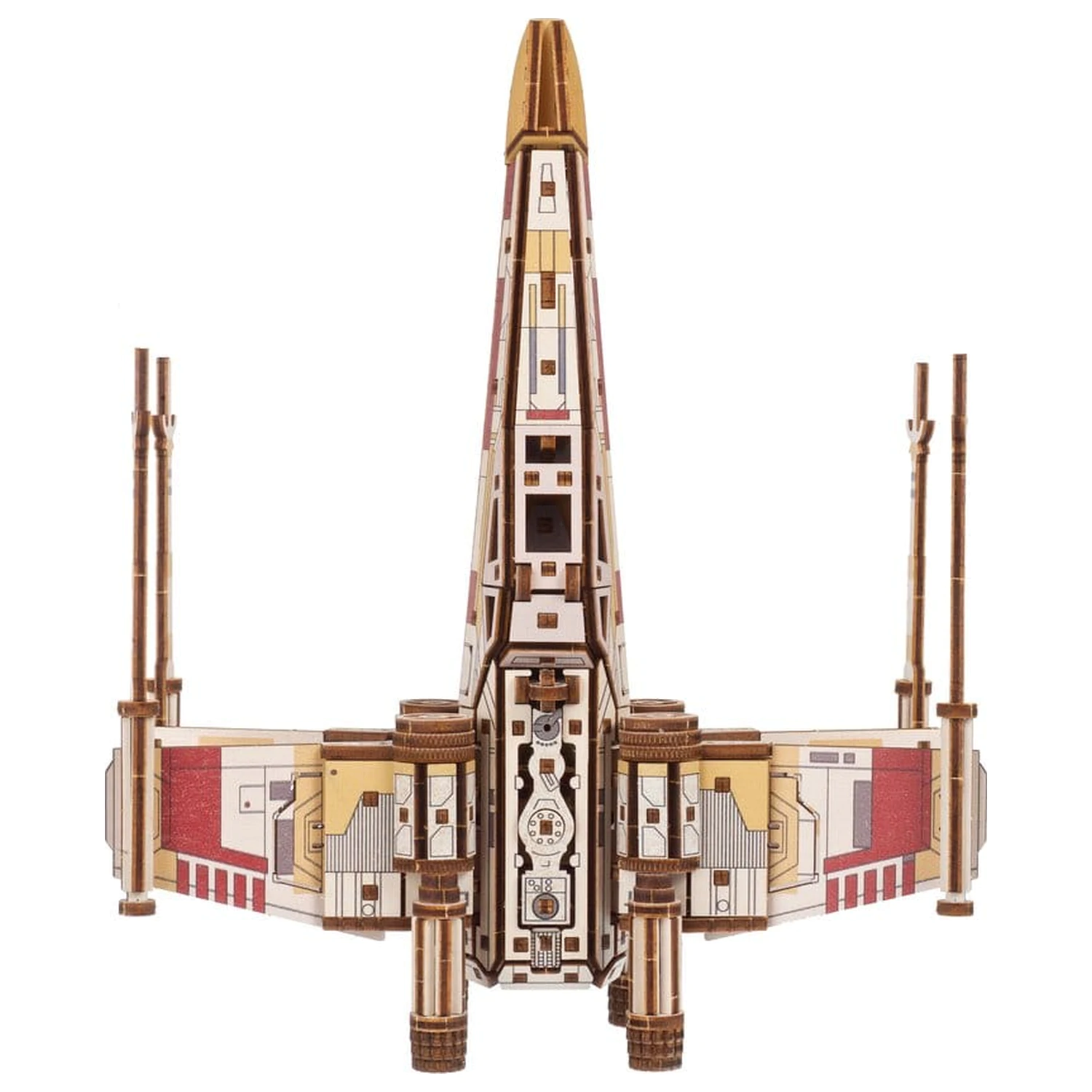 Star Wars 3D Holzpuzzle Luke Skywalker's X-Wing Starfighter Produktfoto
