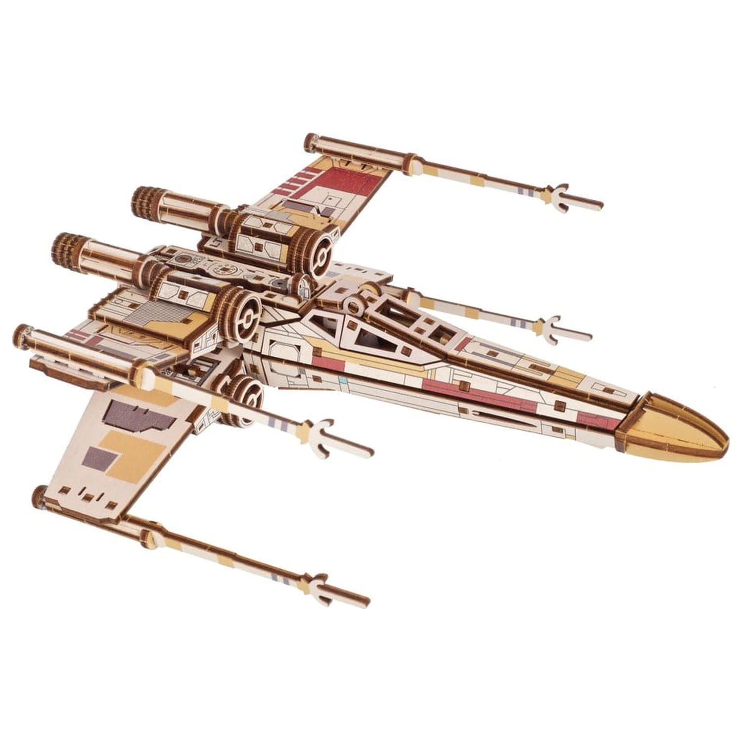 Star Wars 3D Holzpuzzle Luke Skywalker's X-Wing Starfighter Produktfoto