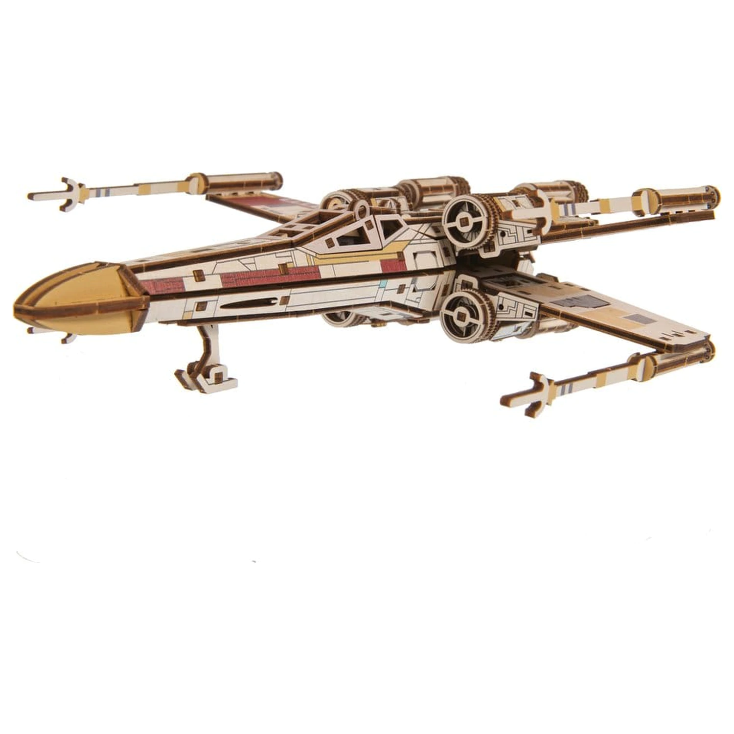 Star Wars 3D Holzpuzzle Luke Skywalker's X-Wing Starfighter Produktfoto