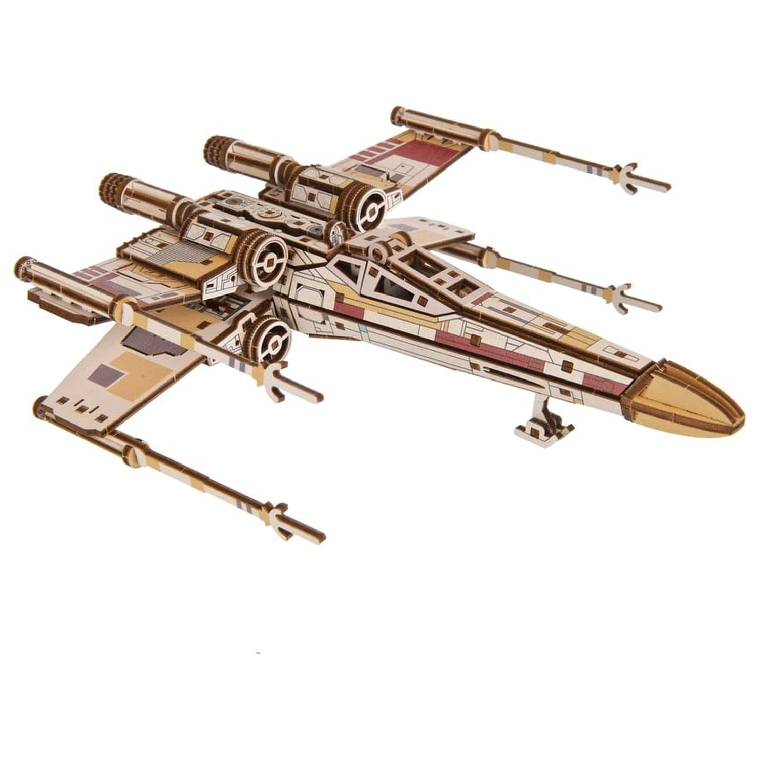 Star Wars 3D Holzpuzzle Luke Skywalker's X-Wing Starfighter Produktfoto