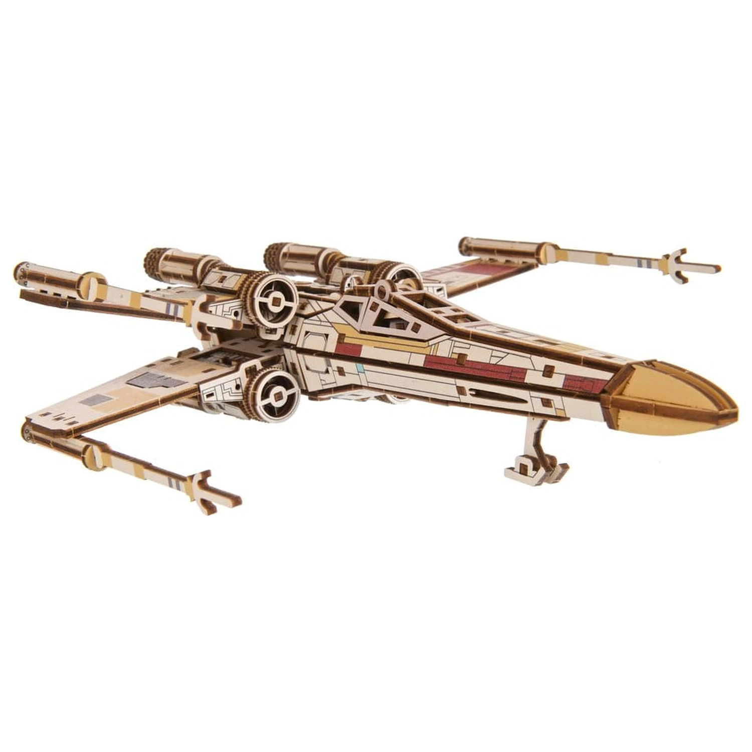 Star Wars 3D Holzpuzzle Luke Skywalker's X-Wing Starfighter Produktfoto
