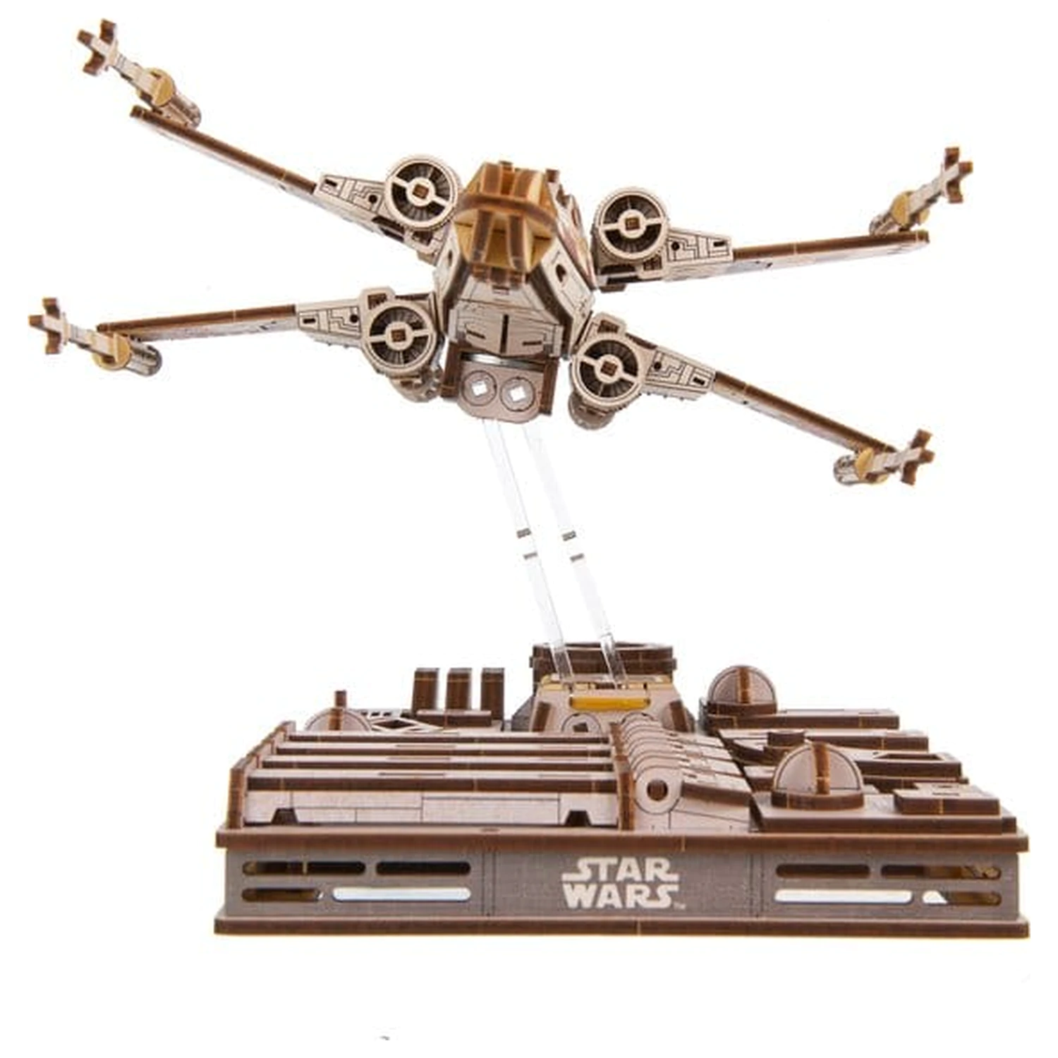Star Wars 3D Holzpuzzle Luke Skywalker's X-Wing Starfighter Produktfoto