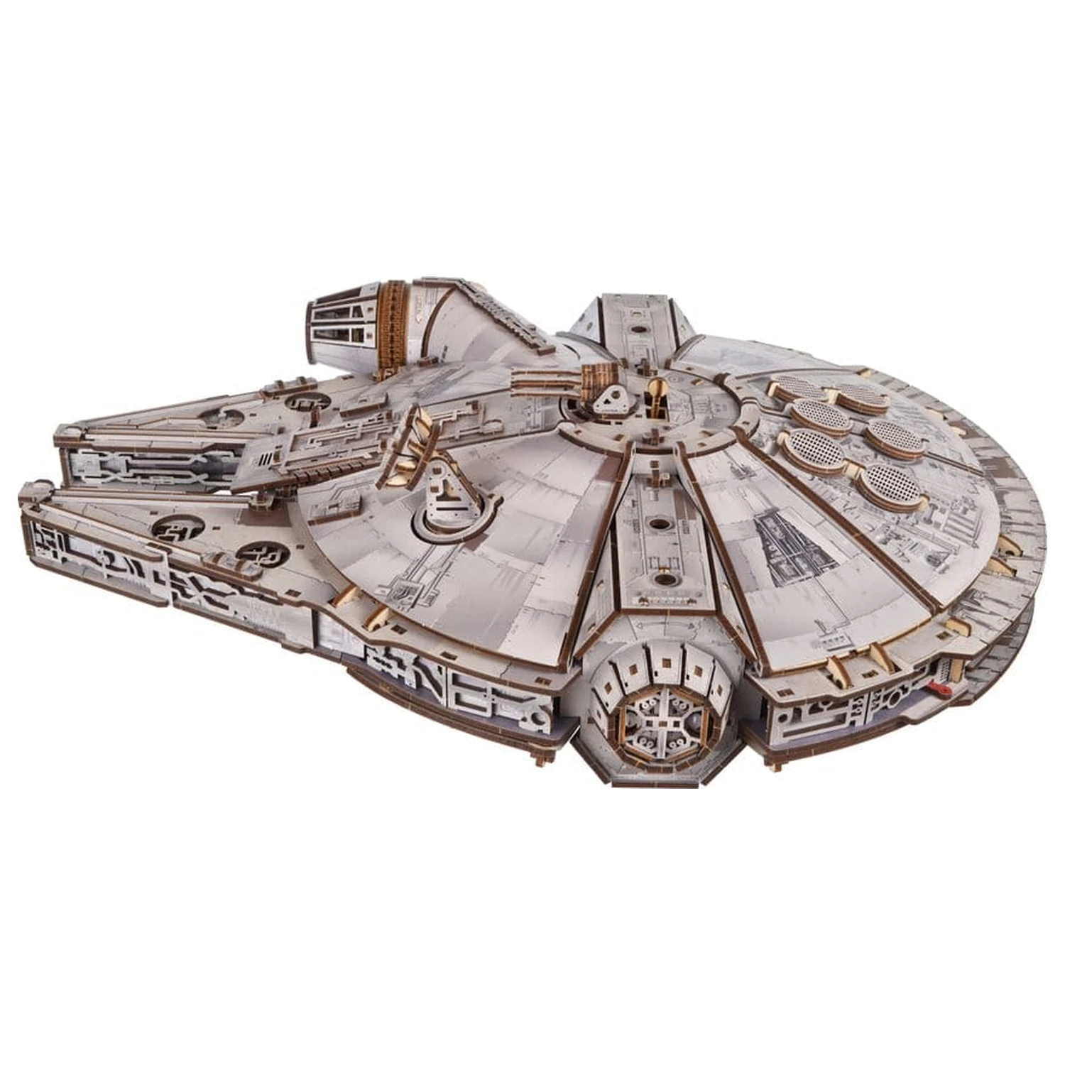 Star Wars 3D Holzpuzzle Millennium Falke Produktfoto