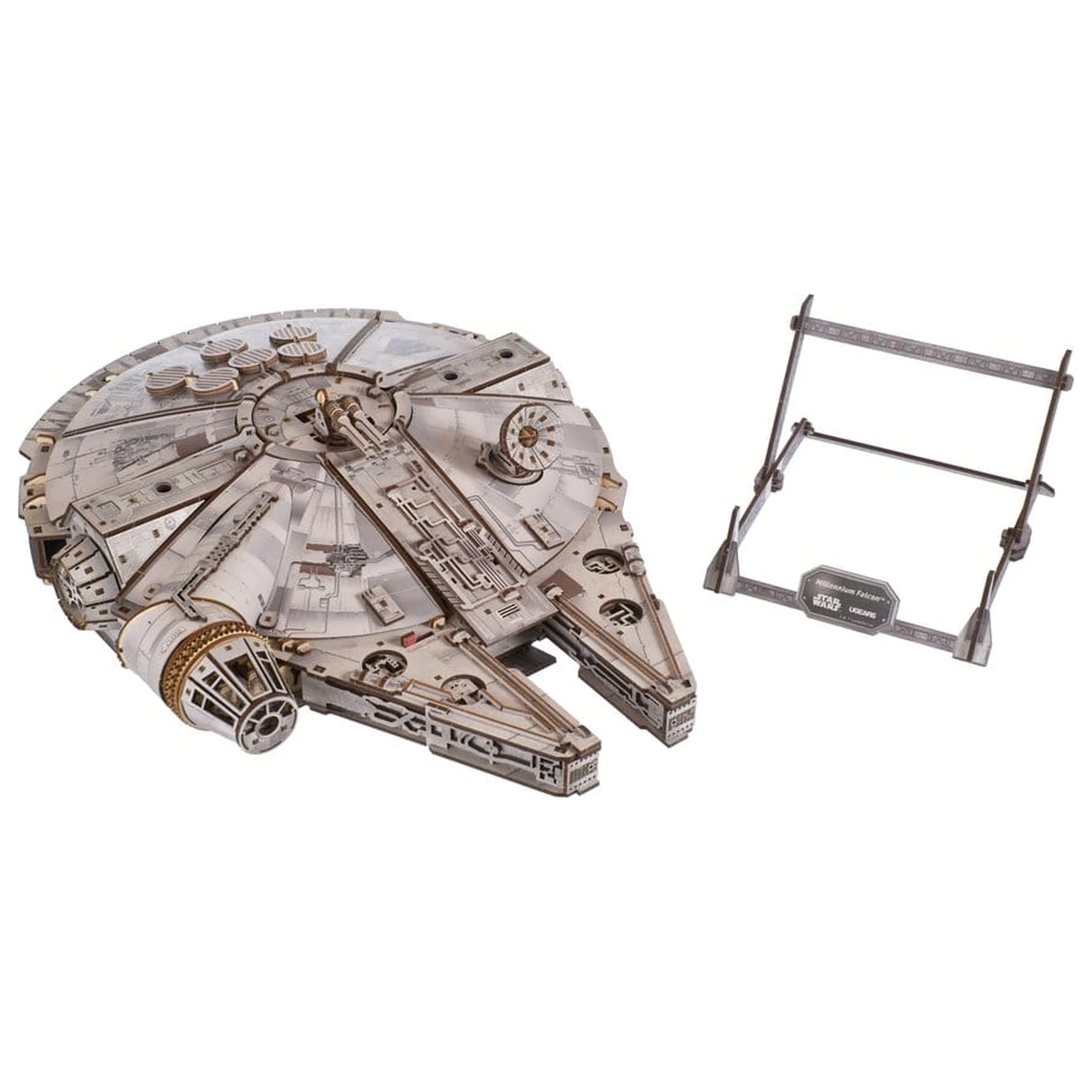 Star Wars 3D Holzpuzzle Millennium Falke Produktfoto