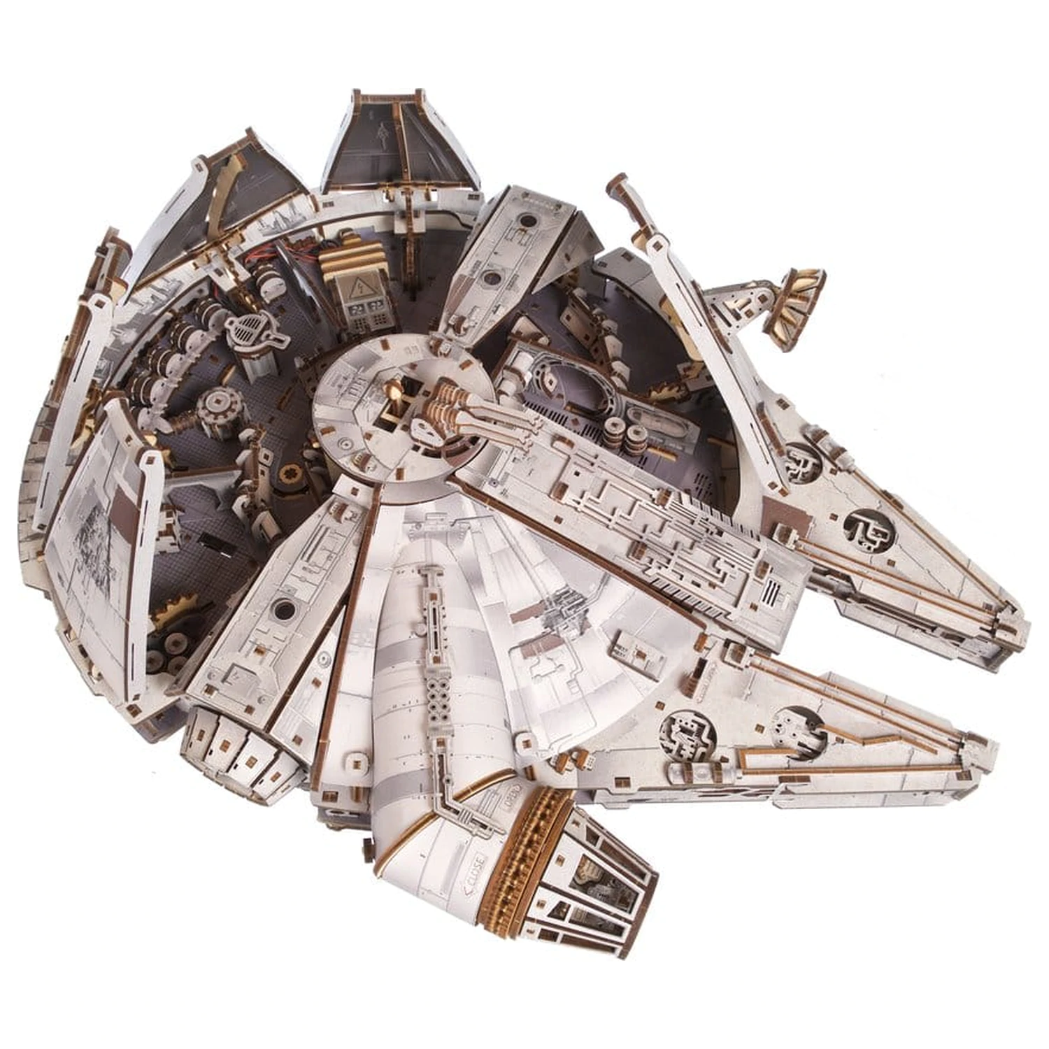 Star Wars 3D Holzpuzzle Millennium Falke Produktfoto