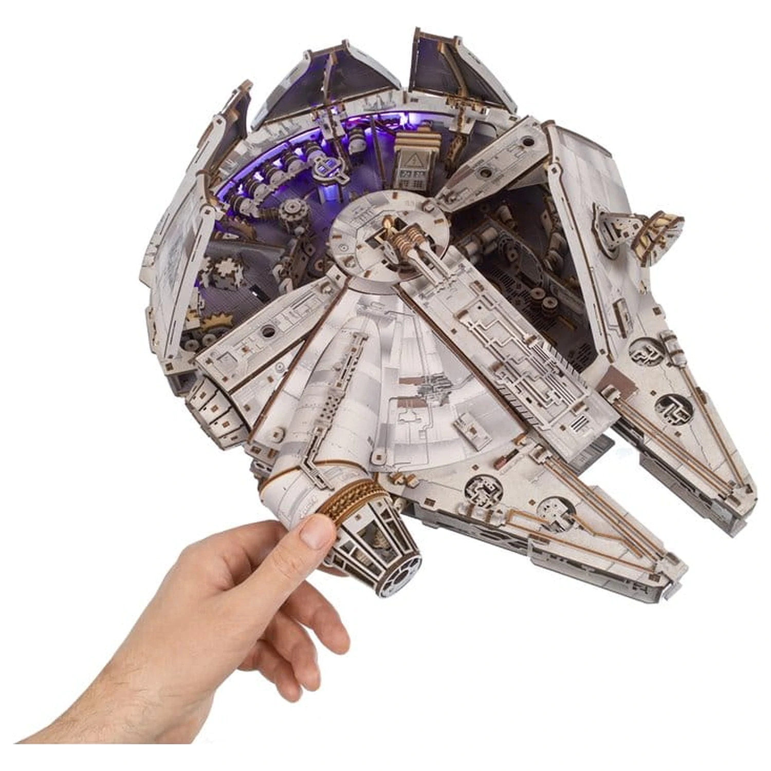 Star Wars 3D Holzpuzzle Millennium Falke Produktfoto