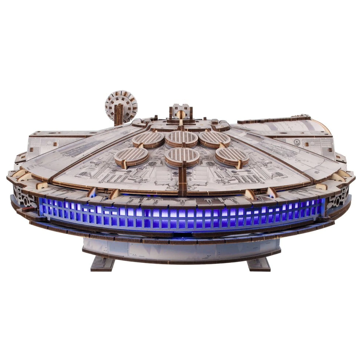 Star Wars 3D Holzpuzzle Millennium Falke Produktfoto