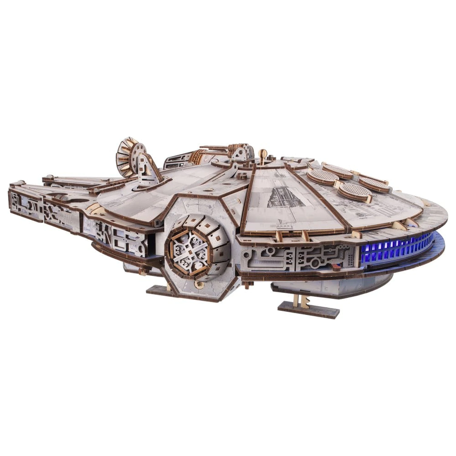 Star Wars 3D Holzpuzzle Millennium Falke Produktfoto