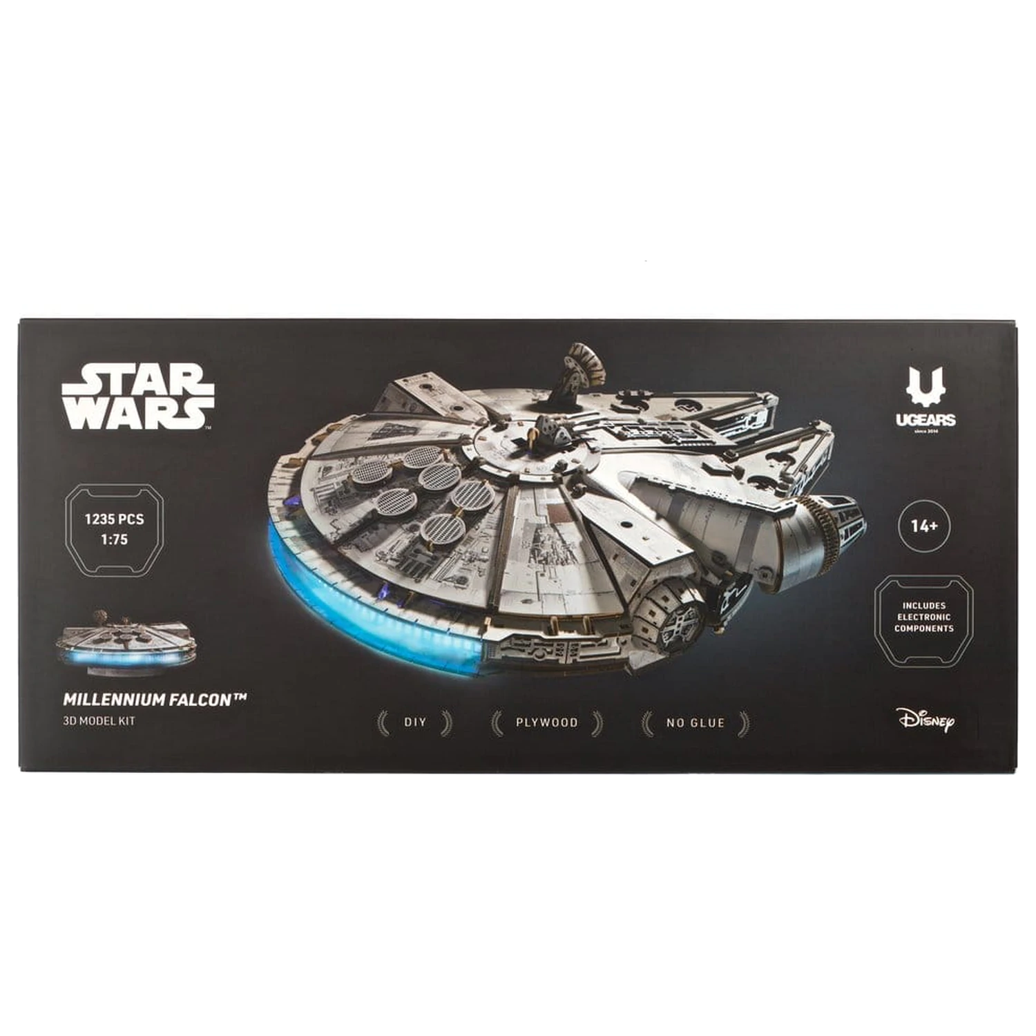 Star Wars 3D Holzpuzzle Millennium Falke Produktfoto
