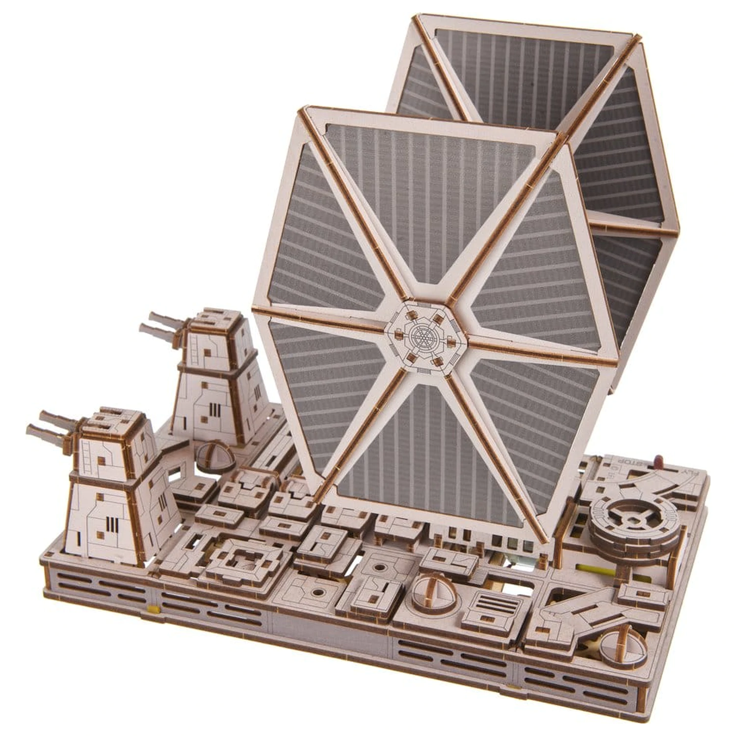 Star Wars 3D Holz-Puzzle TIE Fighter Produktfoto
