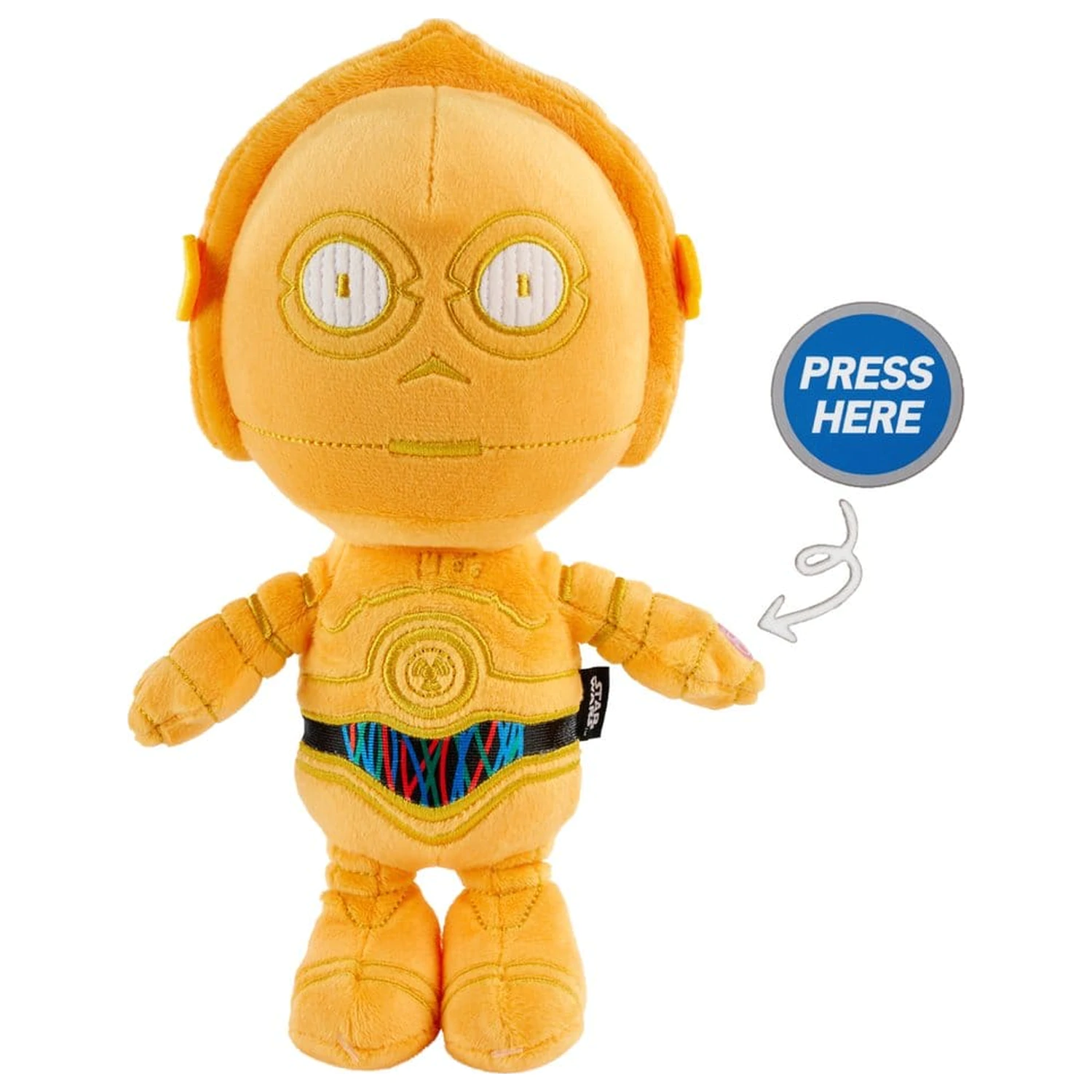 Star Wars 50. Plüschfigur C-3PO 25 cm Produktfoto