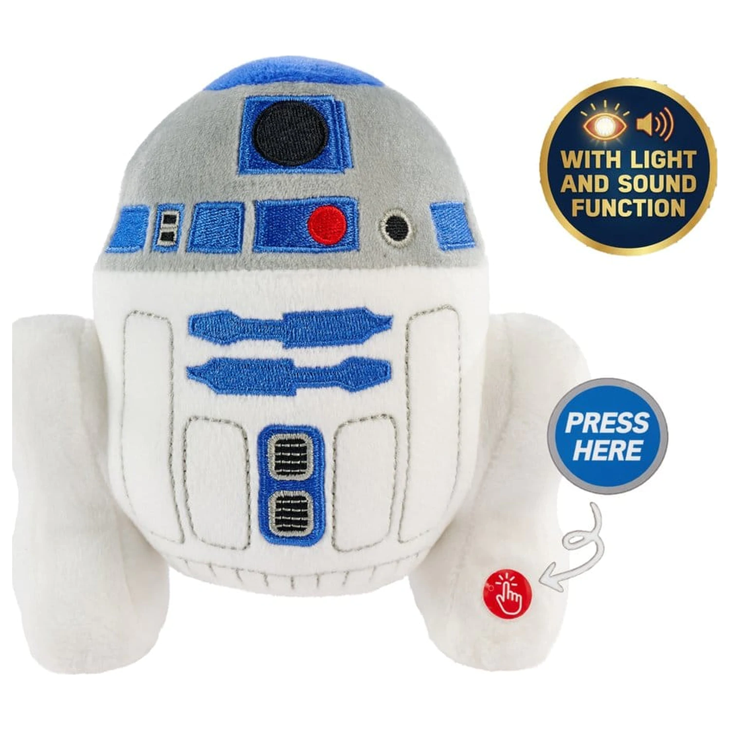 Star Wars 50. Plüsch Figur R2-D2 16 cm Produktfoto