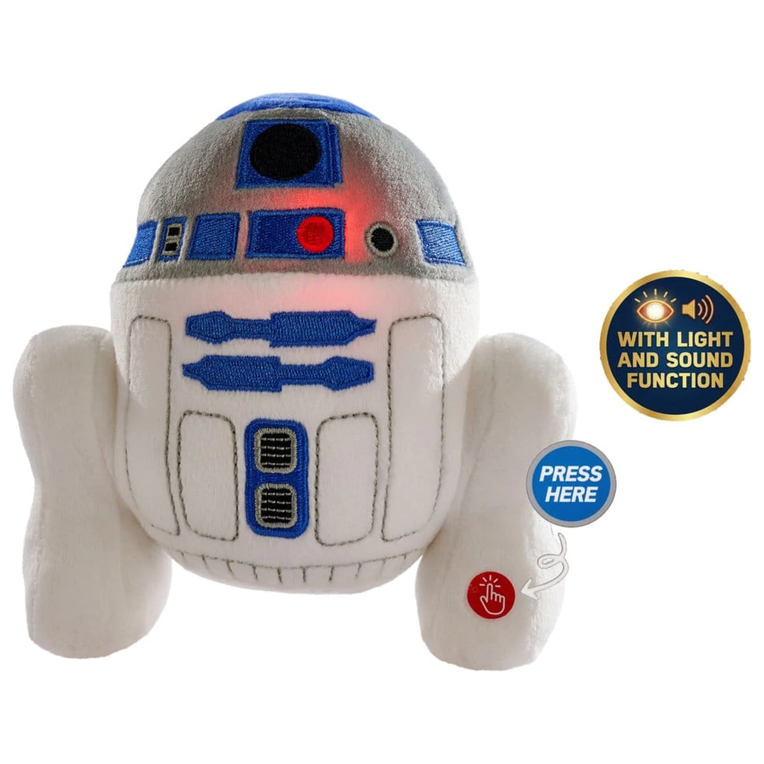 Star Wars 50. Plüsch Figur R2-D2 16 cm Produktfoto