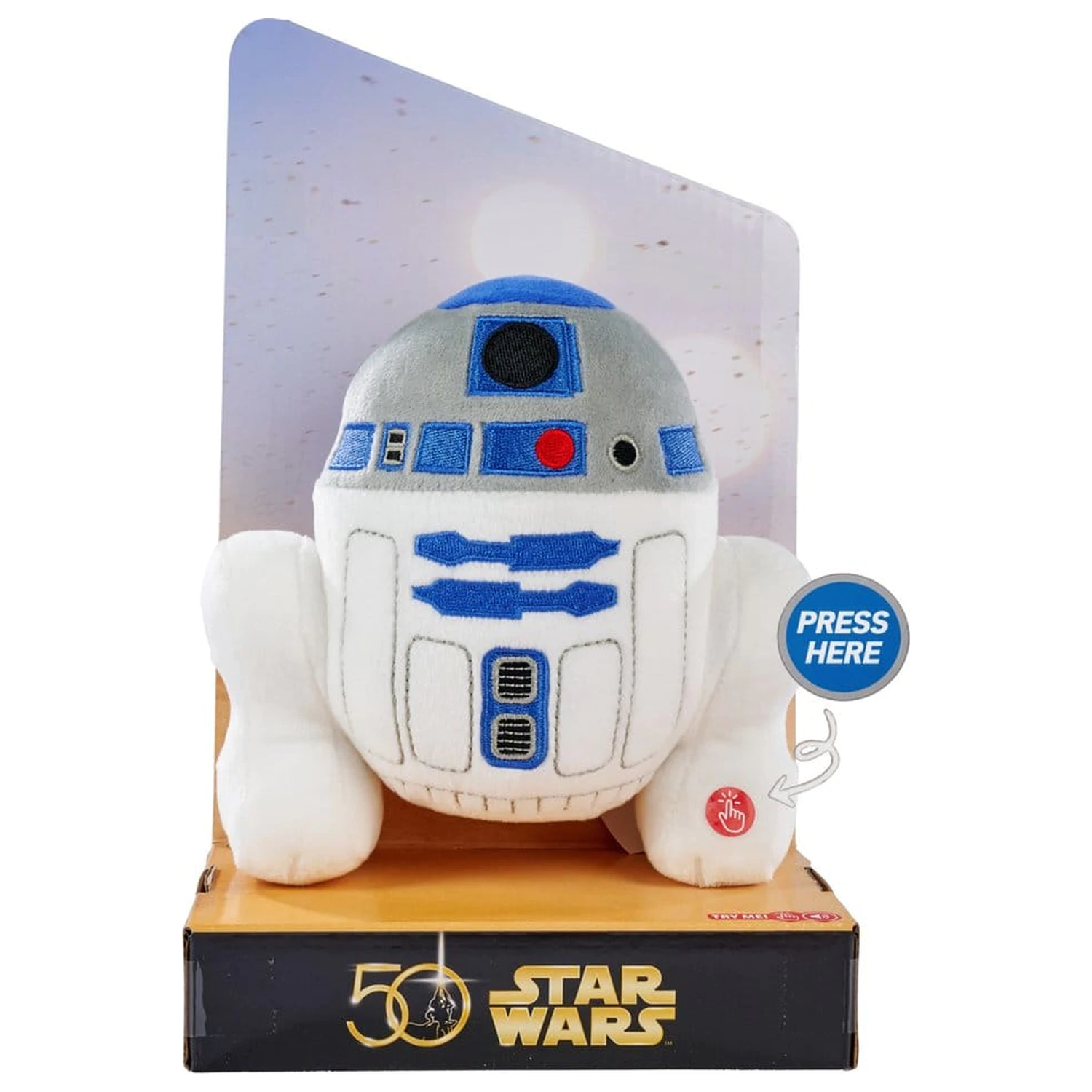 Star Wars 50. Plüsch Figur R2-D2 16 cm Produktfoto