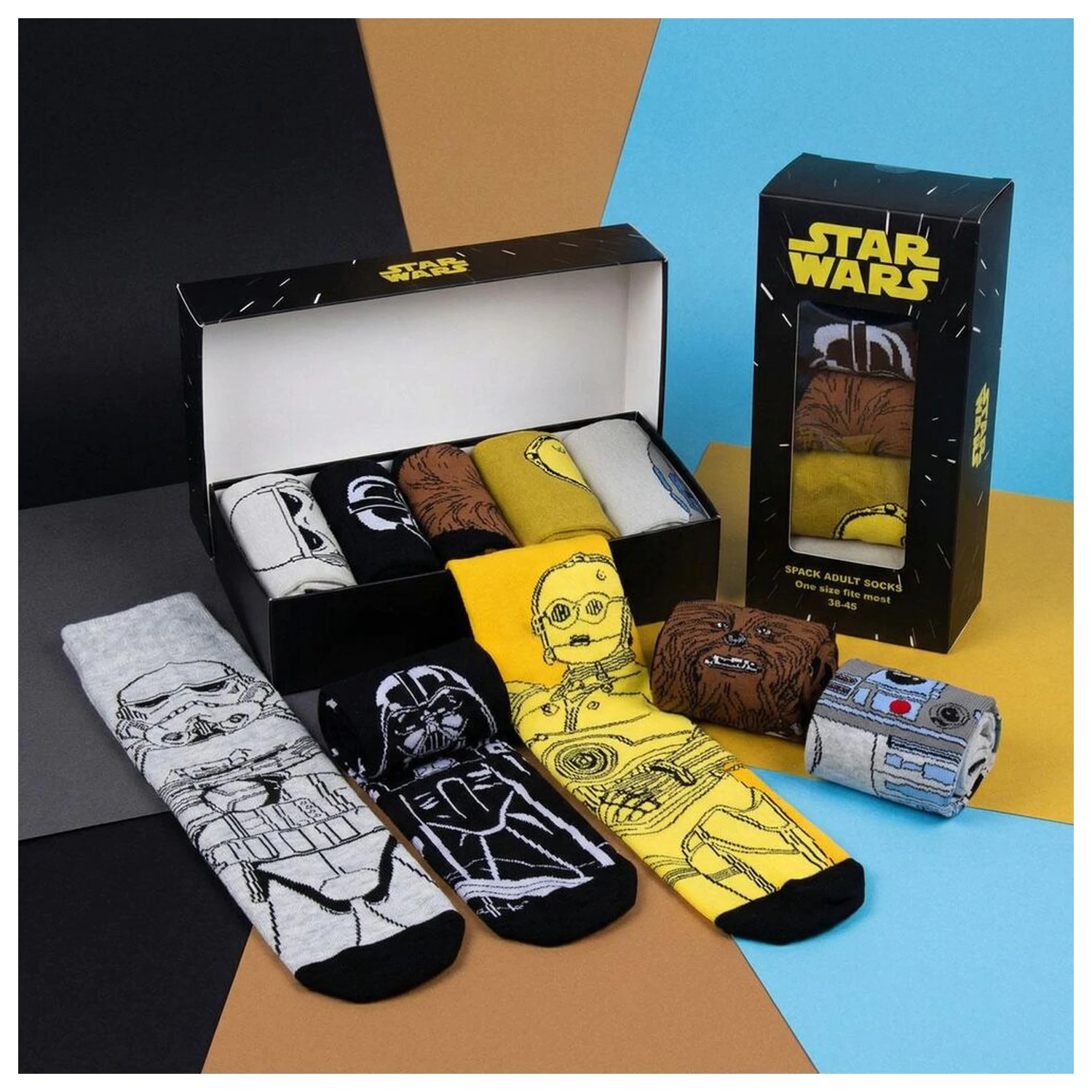 Star Wars Erwachsenen Pack 5 Paar Socken Produktfoto