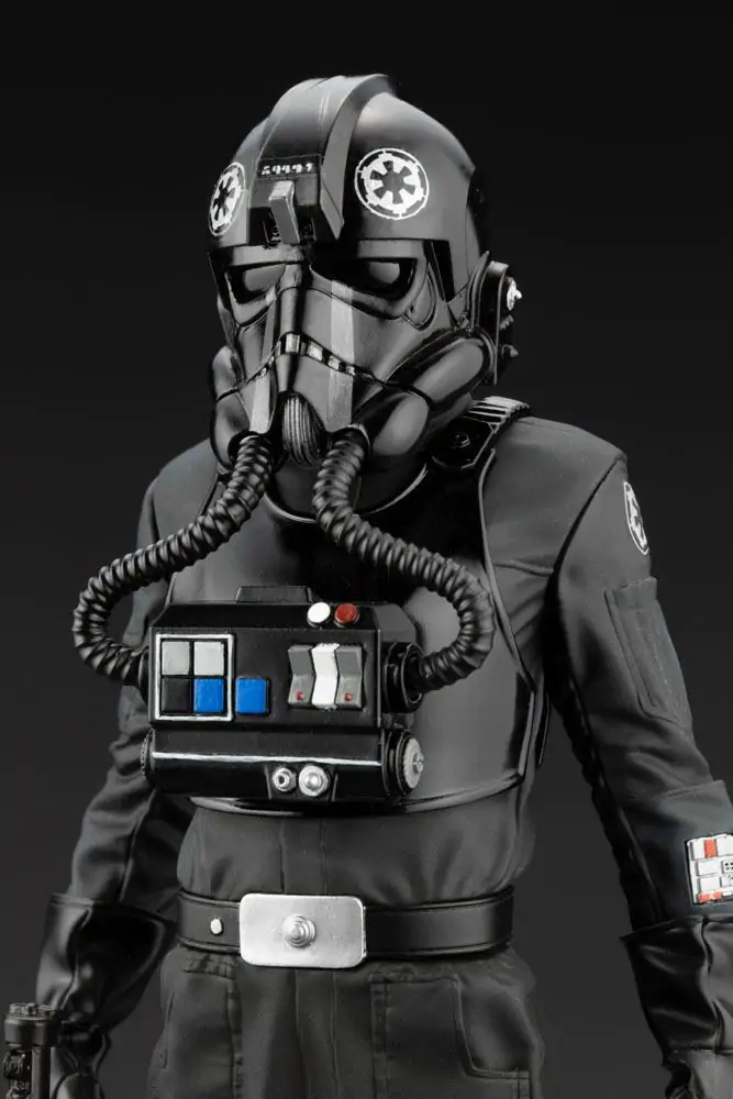 Star Wars A New Hope ARTFX+ Statue 1/10 Tie Fighter Pilot Backstabber &amp; Mouse Droid Exclusive 18 cm Produktfoto