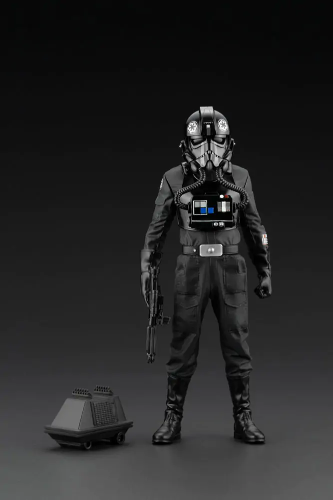 Star Wars A New Hope ARTFX+ Statue 1/10 Tie Fighter Pilot Backstabber &amp; Mouse Droid Exclusive 18 cm Produktfoto