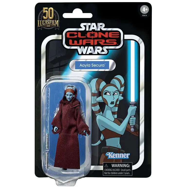 Star Wars The Clone Wars Vintage Collection Action Figur 2022 Aayla Secura 10 cm Produktfoto