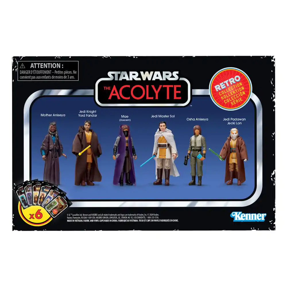 Star Wars: Acolyte Retro Collection Actionfiguren 6er-Pack 10 cm Produktfoto