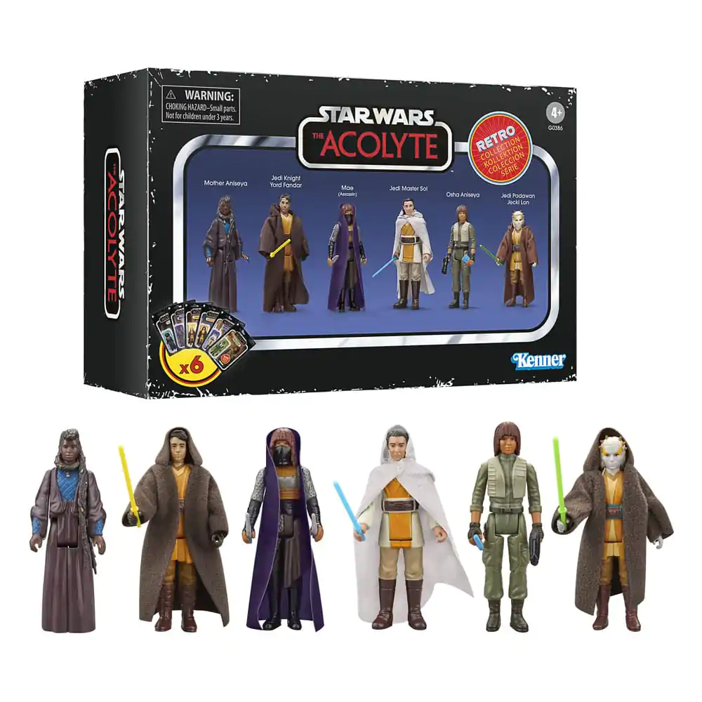 Star Wars: Acolyte Retro Collection Actionfiguren 6er-Pack 10 cm Produktfoto