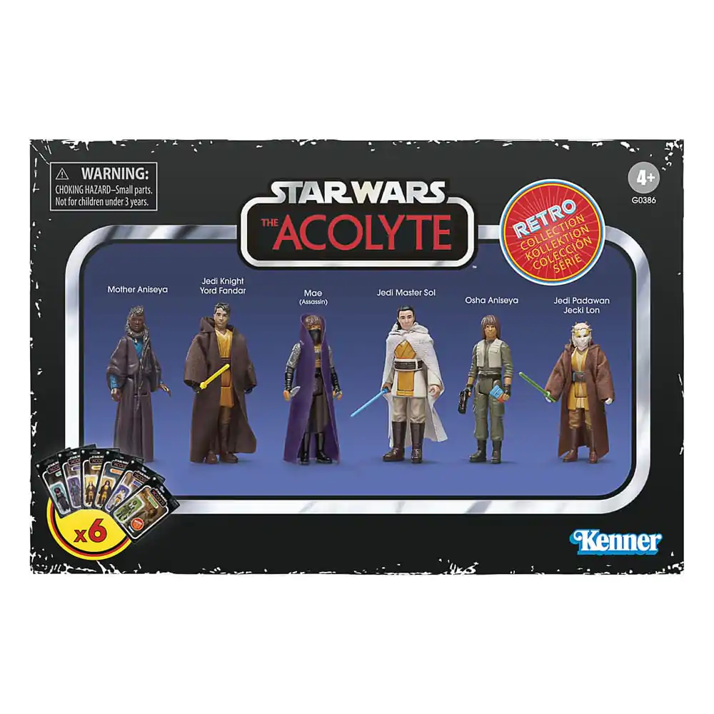 Star Wars: Acolyte Retro Collection Actionfiguren 6er-Pack 10 cm Produktfoto
