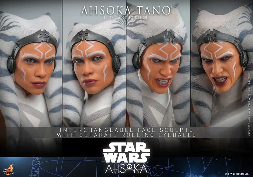 Star Wars: Ahsoka Actionfigur 1/6 Ahsoka Tano 28 cm Produktfoto