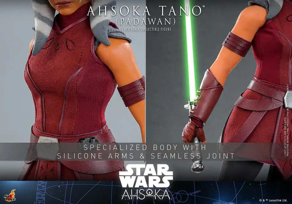 Star Wars: Ahsoka Actionfigur 1/6 Ahsoka Tano (Padawan) 27 cm Produktfoto
