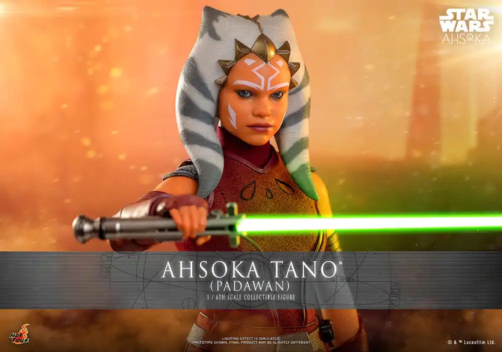 Star Wars: Ahsoka Actionfigur 1/6 Ahsoka Tano (Padawan) 27 cm Produktfoto