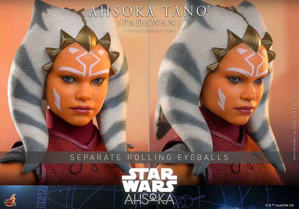 Star Wars: Ahsoka Actionfigur 1/6 Ahsoka Tano (Padawan) 27 cm Produktfoto